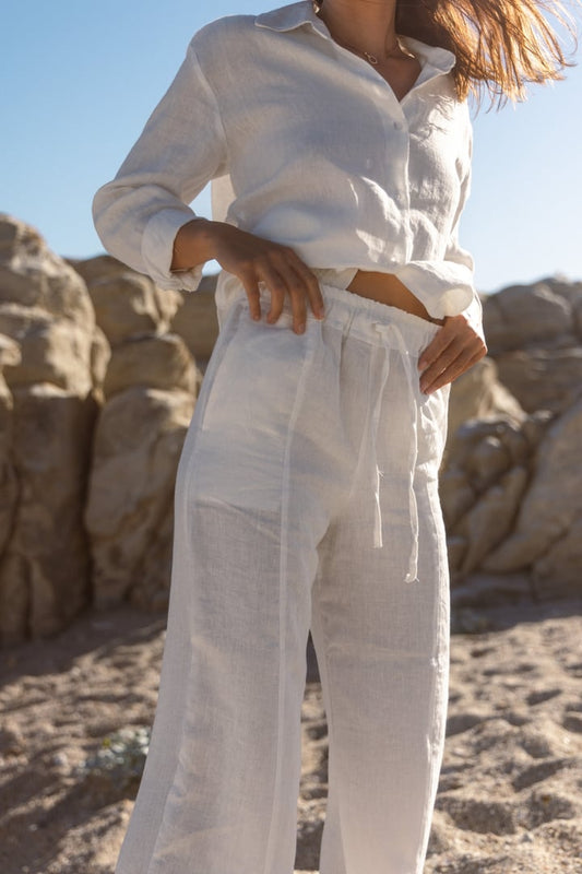 Vida Pants - Ivory