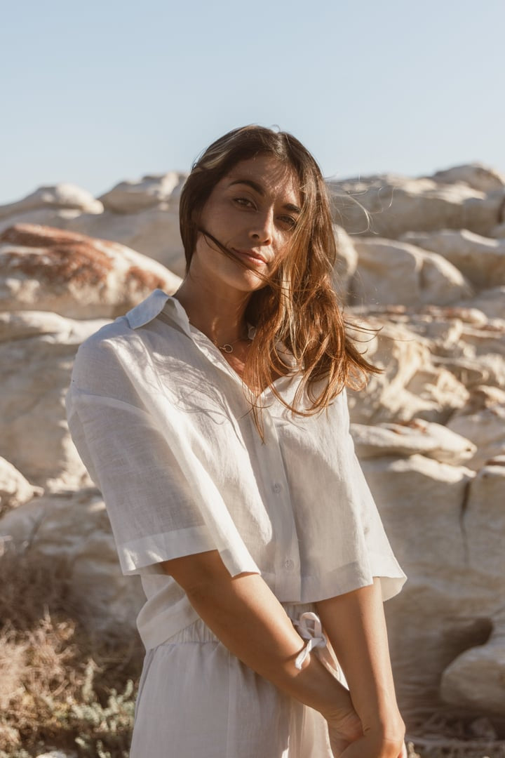 Kavala Shirt - Ivory